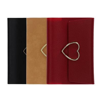 b6/a6桃心翻盖12月女士手帐