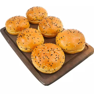 央妈推荐汉堡包面包胚早餐营养儿童无添加半成品独立装官方旗舰店