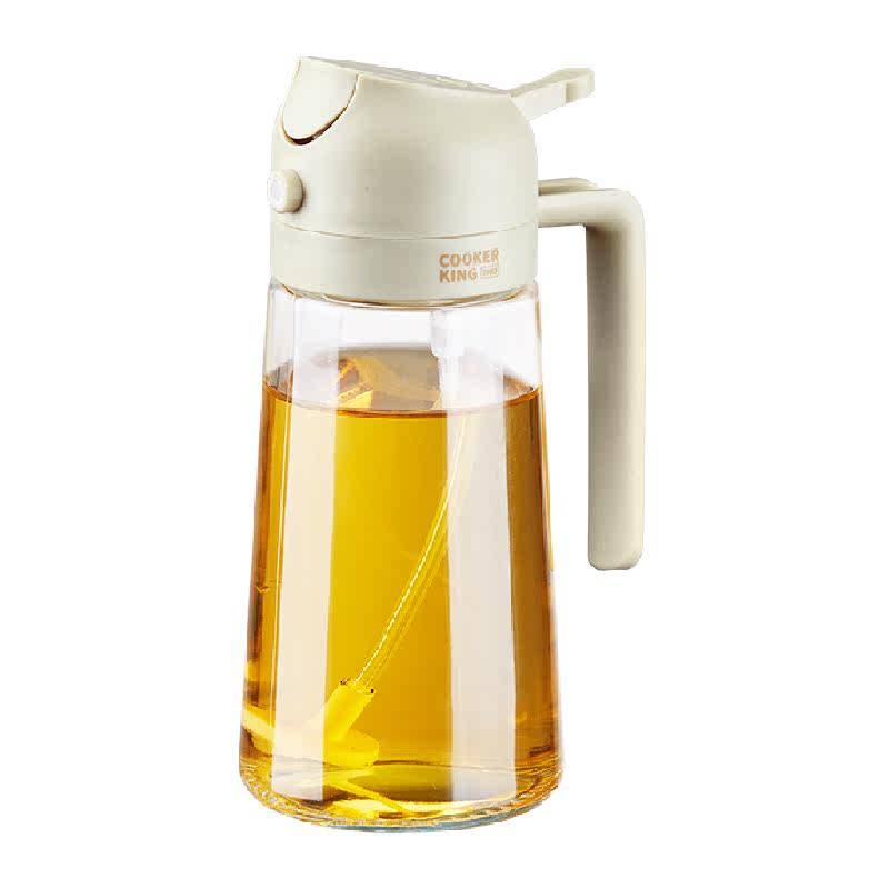 包邮炊大皇两用油壶雾化喷壶防漏油罐喷油壶家用玻璃酱油醋调料瓶