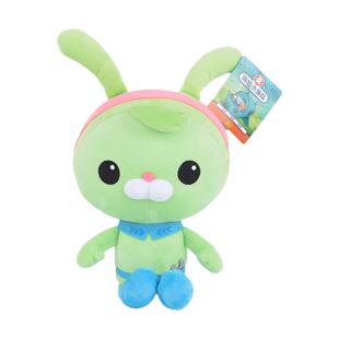 正版海底小纵队毛绒公仔探险队巴克呱唧皮医生儿童娃娃玩具