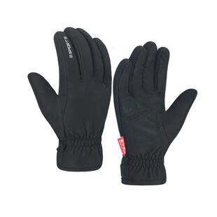 手套男冬天骑行户外运动防寒防水保暖全指滑雪开车防寒触屏棉手套