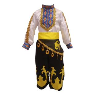 儿童新疆维吾尔族舞蹈表演舞台服装56个民族哈萨克族运动会男女童