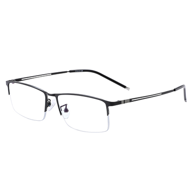 半框纯钛近视眼镜专用网上配镜