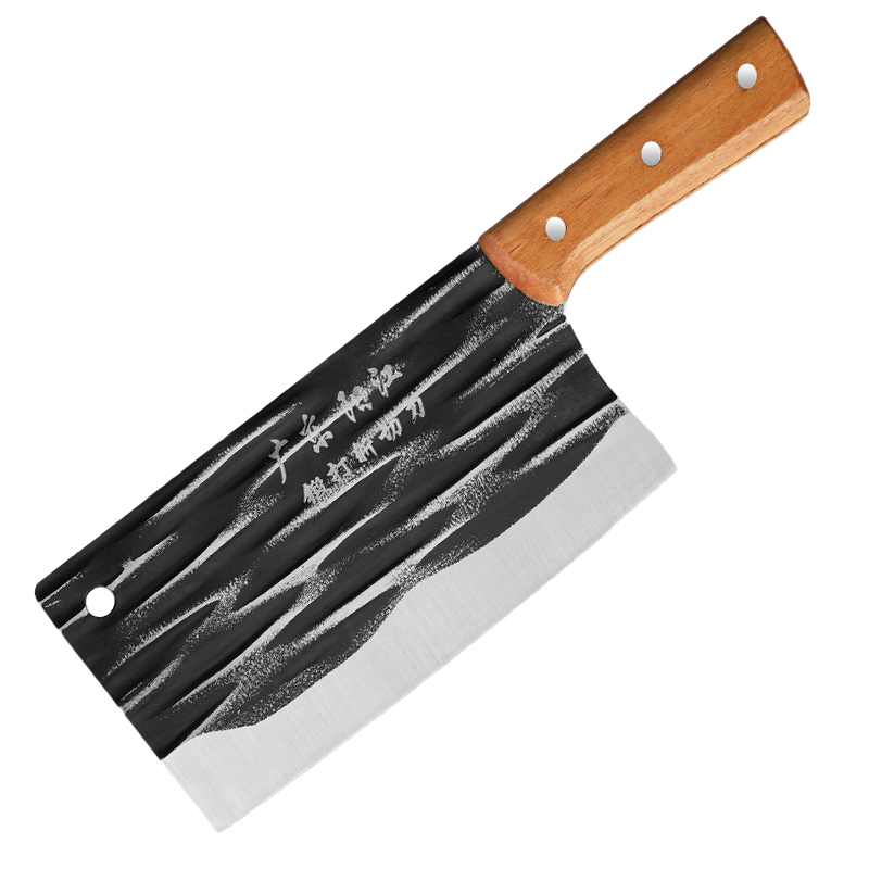 龙泉菜刀家用手工锻打厨师专用刀具官方旗舰店正品斩切刀砍骨头刀