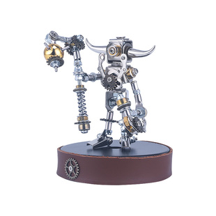 机械党盲盒机械圣徒系列蒸汽朋克风金属拼装手办模型节日礼品