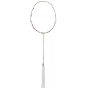 李宁羽毛球拍雷霆小钢炮正品官方旗舰店全碳素超轻单拍进攻型套装