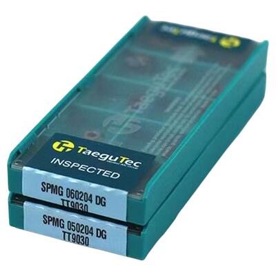 特固克数控U钻刀片SPMG060204-DG暴力钻刀粒TT9030深孔钻头不锈钢