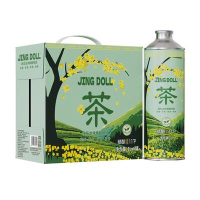 JINGDOLL11P桂花龙井茶啤1L*6