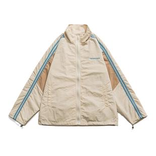 教练夹克男秋冬新款休闲男装青少年男款美式立领运动男生工装外套