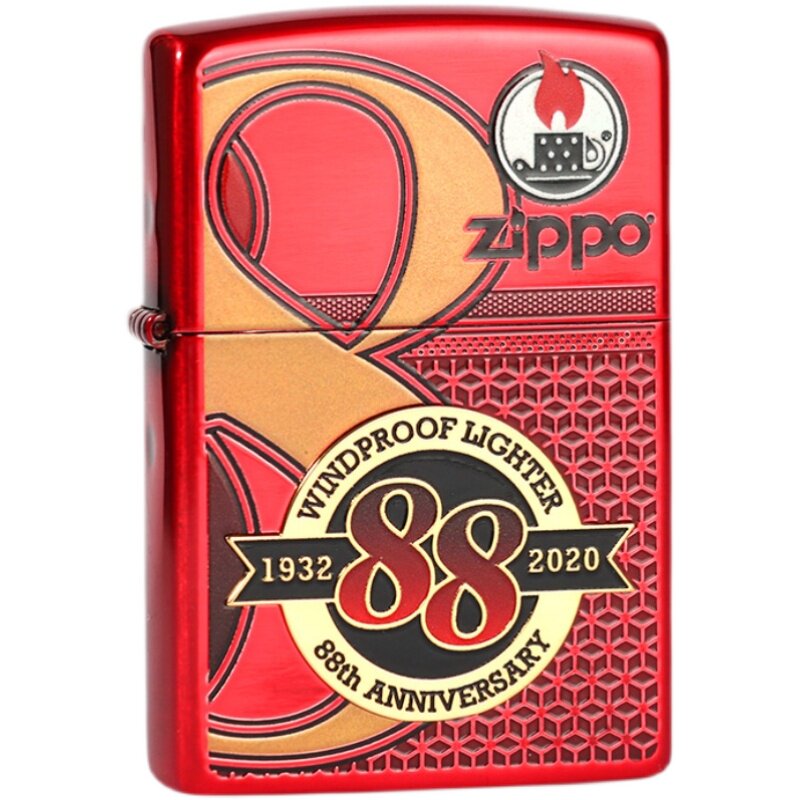 正品ZIPPO打火机88周年限量版
