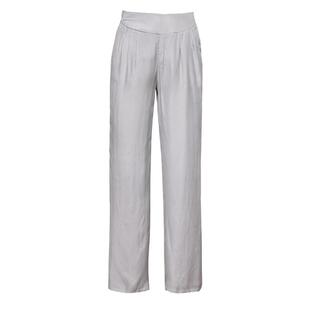 戈洛瑞丝铜氨丝裤女夏薄款高腰阔腿裤女宽松垂感直筒长裤拖地裤