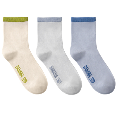 蕉趣儿童中筒袜10A抗菌