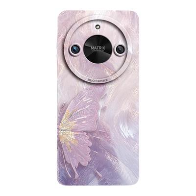 轻奢高级感鎏金蝴蝶液态硅胶壳