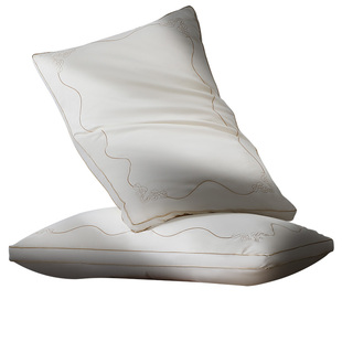 富安娜蚕丝枕头成人护颈椎助睡眠颈椎枕家用枕头芯蚕丝枕一只枕芯