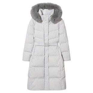 NEPA耐葩户外25秋冬新品女士羽绒服鹅绒温暖长款羽绒服7L82071