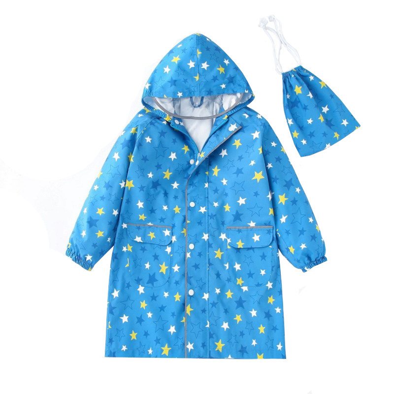 儿童连帽卡通春夏薄款雨衣