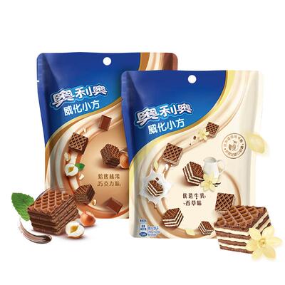 亿滋奥利奥小方巧克力味威化饼干
