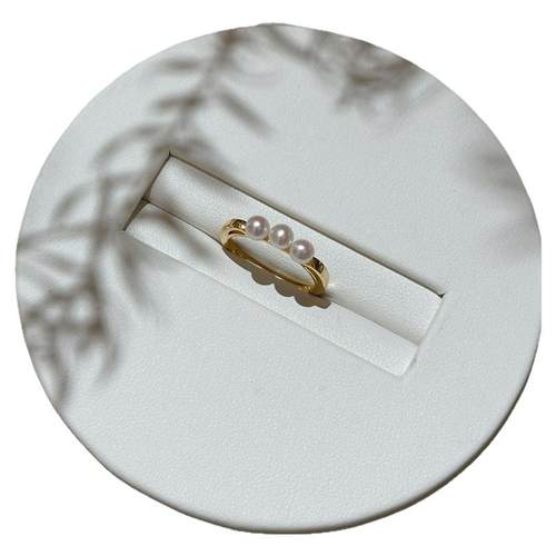 清仓特卖 精工S925纯银珍珠戒指一物一图戒圈开口可以调节