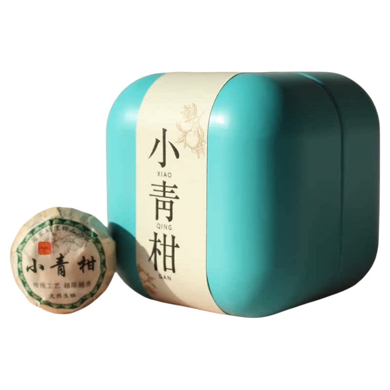 新会小青柑普洱茶生晒陈皮柑普茶