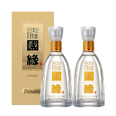 今世缘淡雅国缘浓香型42度白酒