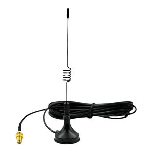 高增益迷你3米车载吸盘小天线 对讲机车载天线适宝峰锋888S UV-5R