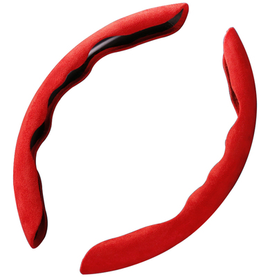 适用奔驰方向盘套翻毛皮四季通用