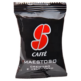 高品质意大利原装进口艾瑟咖啡胶囊中度烘焙意式浓缩咖啡100粒