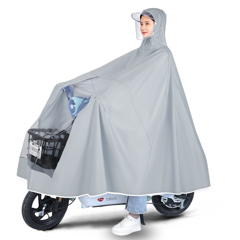 2026新款时尚雨衣电动车专用男女