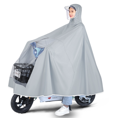 2024新款时尚雨衣电动车专用男女