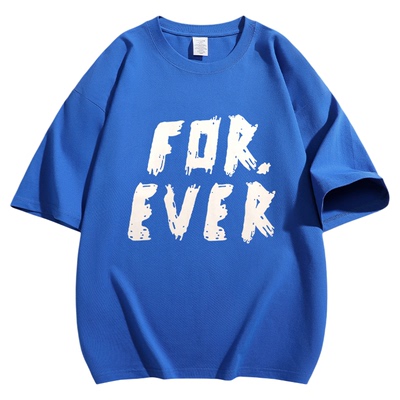 胖胖哥纯棉260g重磅短袖t恤男夏季宽松大码上衣美式男生半袖体恤