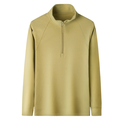 罗蒙拉链半高领双面德绒冬季卫衣