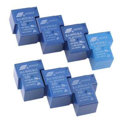 松乐继电器SLA SRA  SRS SRSB SRU SRD-05V 12V 24VDC-SL-A-C AL
