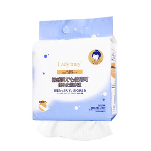 日本ladymay洗脸巾无纺布悬挂式擦脸巾挂式便携抽取式婴儿大尺寸