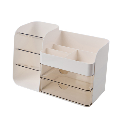 斜插笔筒桌面收纳盒抽屉式收纳架