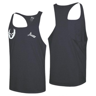 沃兰迪背心田径马拉松跑步运动训练体考男比赛服速干排汗专业竞速