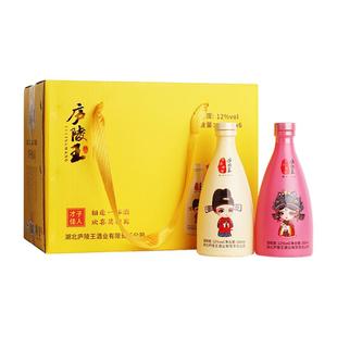 庐陵王房县黄酒 才子佳人6瓶礼盒装 糯米洑汁黄酒清爽半甜型