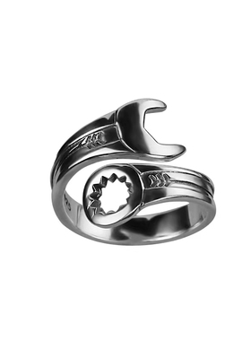 原创设计扳手戒指个性男士指环