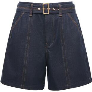 【ONLY奥莱】春夏新款时尚百搭高腰显瘦A字短裤牛仔裤女