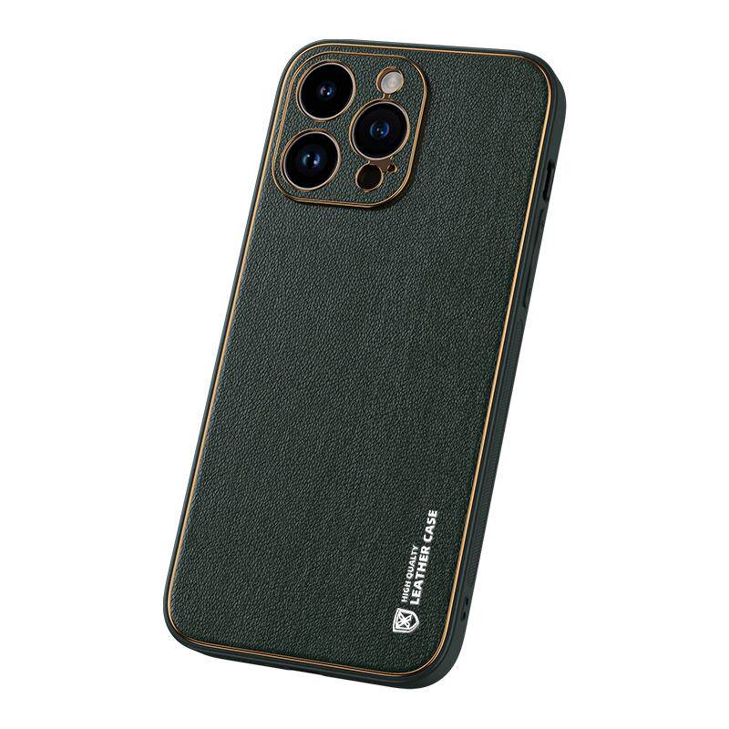 适用苹果15手机壳素皮iPhone 15Pro新款皮革15ProMax全包镜头15Plus防摔十五硅胶磨砂高级感男por