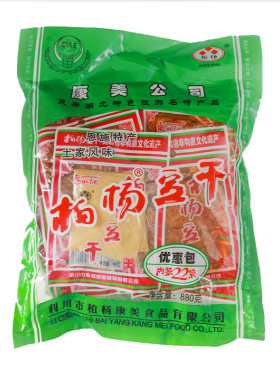 880克优惠包柏杨豆干豆腐干