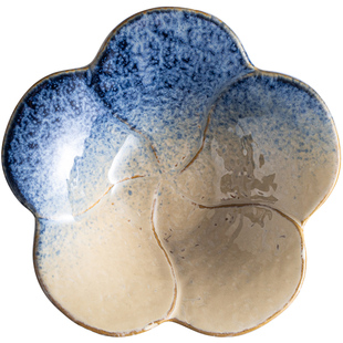 釉下彩汤碗糖水碗陶瓷碗轻奢创意日式面碗家用碗大号米饭碗甜品碗