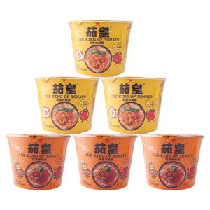 统一茄皇*6桶番茄鸡蛋牛肉面