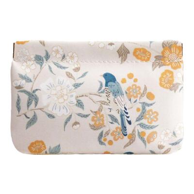 随身便携口红包化妆品收纳袋收纳包自动闭合弹片耳机数据线收纳