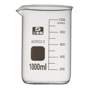 三爱思C16低型玻璃烧杯5ml-10L耐明火高温化学实验器材厨房家用