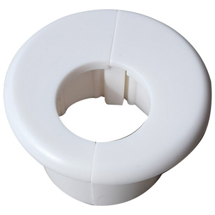 燃气管道装饰盖台面遮丑盖热水器煤气灶台孔对半粘贴嵌入式护口盖