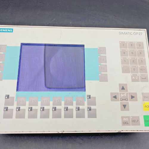 Siemens Simatic OP27 6AV3627-1JK00-0AX0 Operator Panel