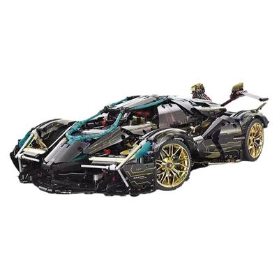 新款兰博基尼V12电动遥控跑车拼装积木益智生日暑假礼物玩具男生