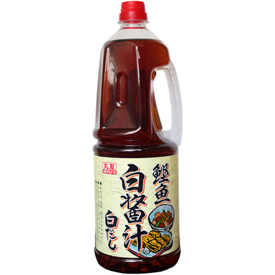 丸友白酱汁鲣鱼白酱油出汁高汤汁