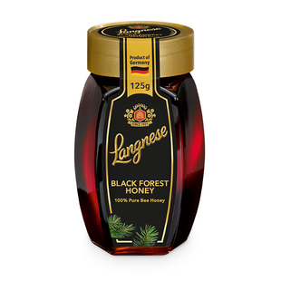 琅尼斯小玻璃瓶黑森林松树蜂蜜便携装德国原装进口天然伴手礼蜂蜜