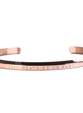 防水钛钢情人节礼物手镯